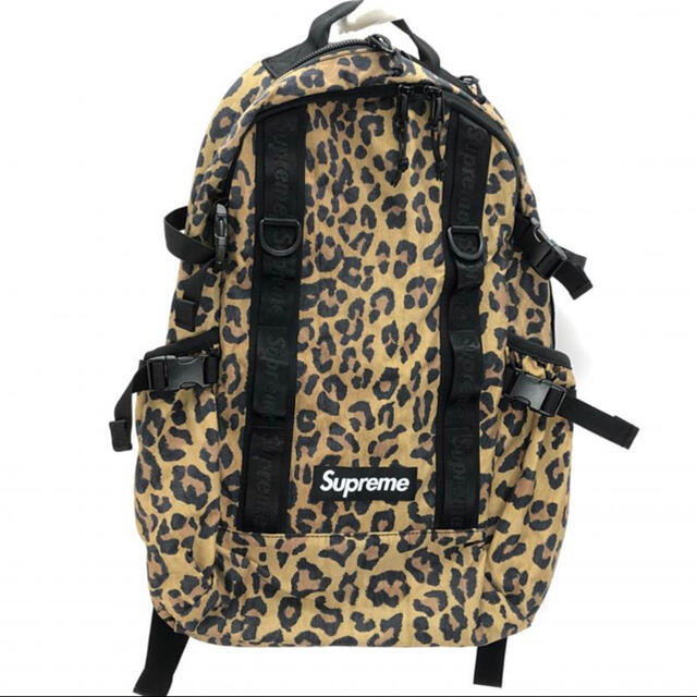 ゆい様専用 Supreme 20AW レオパード柄バックパック 美品 国産品 www