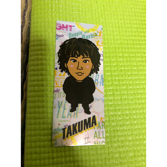 THE RAMPAGE(ザランページ)の千社札   TAKUMA エンタメ/ホビーのタレントグッズ(ミュージシャン)の商品写真