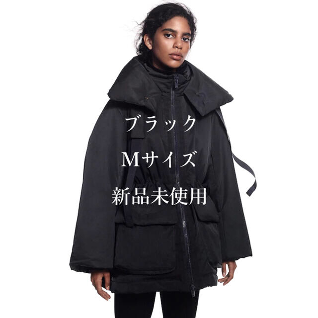 UNIQLO(ユニクロ)の【即完売】 M ブラック ハイブリッドダウンショートコート +J. レディースのジャケット/アウター(ダウンコート)の商品写真