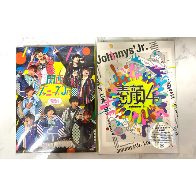 素顔4  関西ジャニーズJr盤・ジャニーズJr盤セット エンタメ/ホビーのDVD/ブルーレイ(アイドル)の商品写真