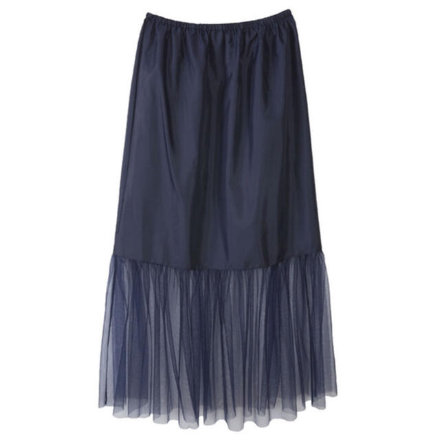 Ameri VINTAGE(アメリヴィンテージ)のameri UNDRESSED AVA TULLE DOCKING SKIRT レディースのスカート(ロングスカート)の商品写真