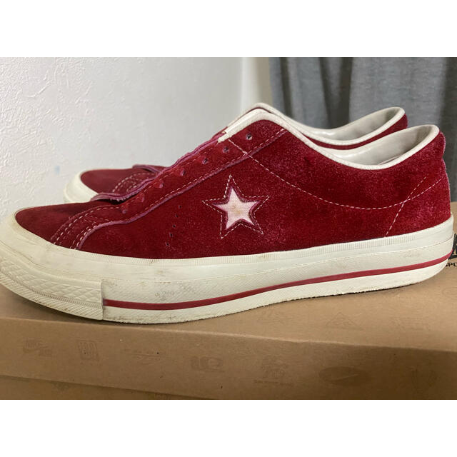 CONVERSE - 東京限定 タイムライン コンバース ワンスター 赤 27.5センチの通販 by 美咲|コンバースならラクマ CONVERSE - 東京限定 タイムライン コンバース ワンスター 赤 27.5センチの通販 by 美咲|コンバースならラクマ