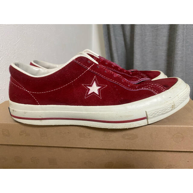 CONVERSEコンバースタイムラインワンスターブラックスエード27.5新品