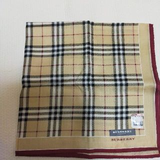 バーバリー(BURBERRY)のバーバリ ハンカチ ノバチェック柄 新品未使用品(ハンカチ)