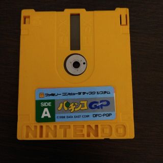 ニンテンドウ(任天堂)のファミリーコンピューターディスク　パチンコGP　A面、B面(家庭用ゲームソフト)