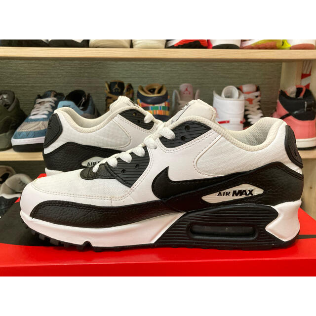 NIKE AIR MAX 90 ナイキ エアマックス90 25㎝ 白黒パンダ