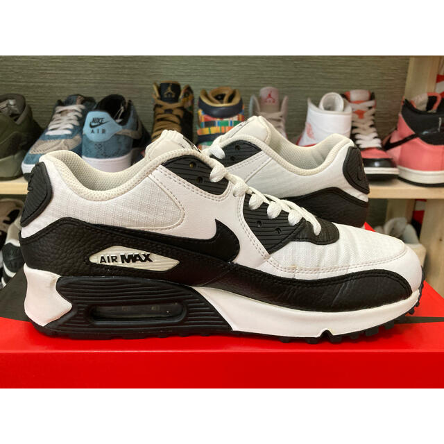 NIKE AIR MAX 90 ナイキ エアマックス90 25㎝ 白黒パンダ