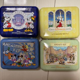 ディズニー(Disney)のディズニーホテル　アメニティキット4個(旅行用品)