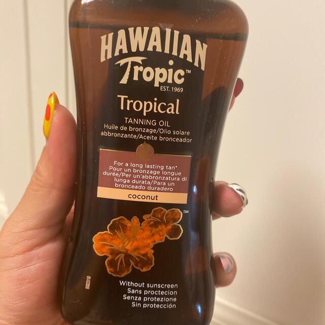 Hawaiian tropic  タンニング オイル／新品未使用 コスメ/美容のボディケア(日焼け止め/サンオイル)の商品写真