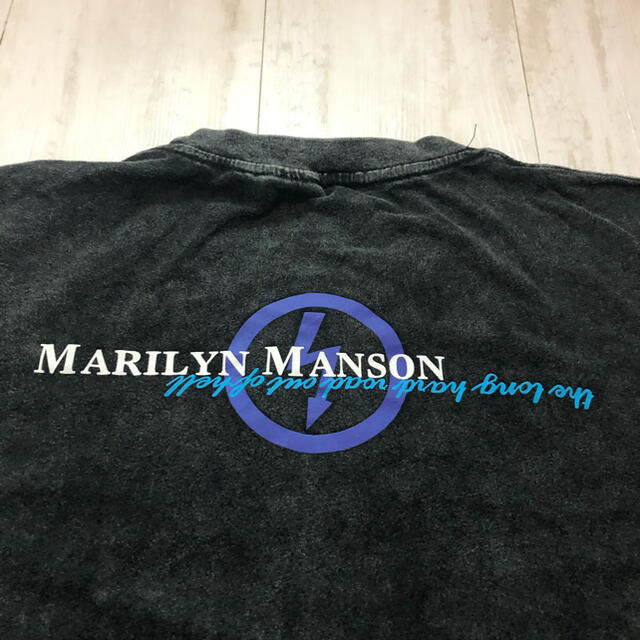 Tシャツ USA製 marilyn manson マリリンマンソン　半袖　 メンズのトップス(Tシャツ/カットソー(半袖/袖なし))の商品写真