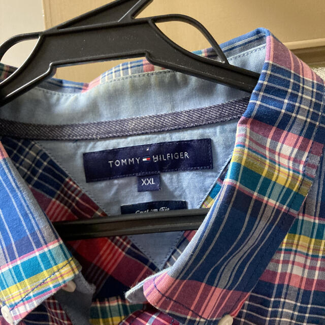 TOMMY HILFIGER(トミーヒルフィガー)のトミーヒルフィガー　チェックシャツ メンズのトップス(シャツ)の商品写真