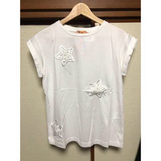 ヌメロヴェントゥーノ(N°21)のhiromi様専用　星刺繍Ｔシャツ　猫柄パンツ(Tシャツ(半袖/袖なし))