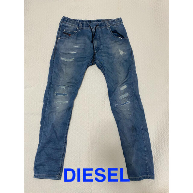 DIESEL(ディーゼル)のほぼ新品 DIESEL ディーゼル ダメージデニム メンズのパンツ(デニム/ジーンズ)の商品写真