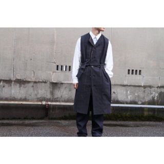 マルタンマルジェラ(Maison Martin Margiela)のKHOKI 20SS Electic Vest ロングベスト ジレ コッキ(ベスト)