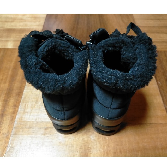 黒 ブラック ブーツ レディース 新品・未使用品 レディースの靴/シューズ(ブーツ)の商品写真
