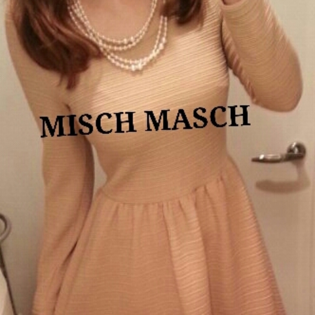 MISCH MASCH(ミッシュマッシュ)のMISCH MASCH  ワンピース レディースのワンピース(ひざ丈ワンピース)の商品写真