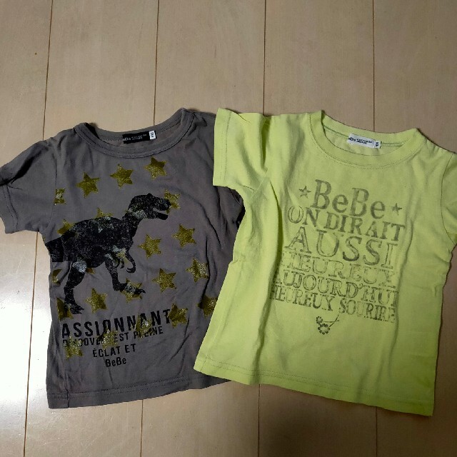 BeBe(ベベ)のbebe べべ　Tシャツ　半袖　100cm キッズ/ベビー/マタニティのキッズ服男の子用(90cm~)(Tシャツ/カットソー)の商品写真