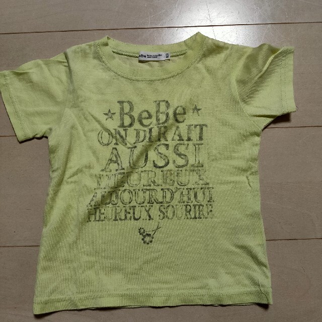 BeBe(ベベ)のbebe べべ　Tシャツ　半袖　100cm キッズ/ベビー/マタニティのキッズ服男の子用(90cm~)(Tシャツ/カットソー)の商品写真