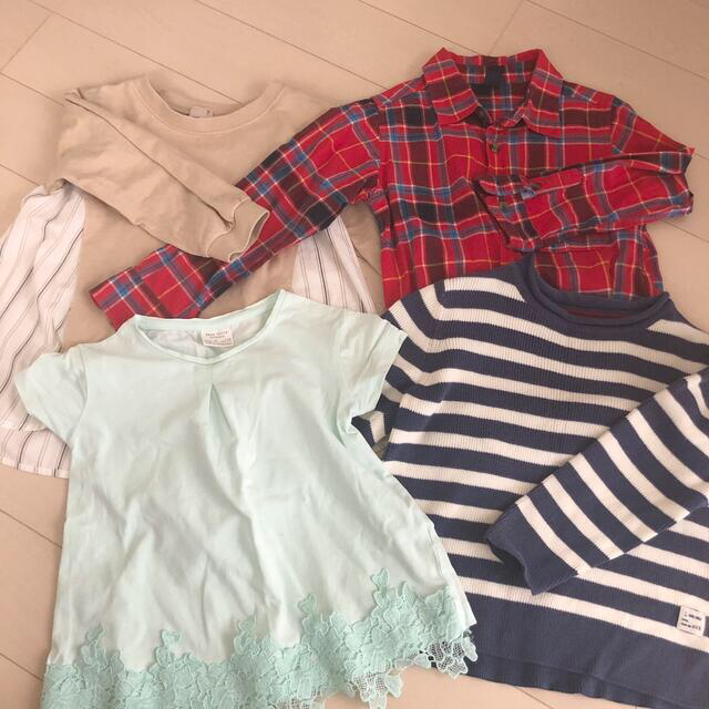 ZARA KIDS(ザラキッズ)の110センチ洋服色々13点セット キッズ/ベビー/マタニティのキッズ服女の子用(90cm~)(Tシャツ/カットソー)の商品写真