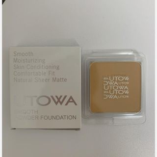 シュウウエムラ(shu uemura)のutowa スムースパウダーファンデーション&ケース&スポンジ、筆セット(ファンデーション)