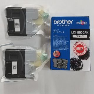 ブラザー(brother)のbrather  LC11BK   ブラザーインクカートリッジ  純正(PC周辺機器)