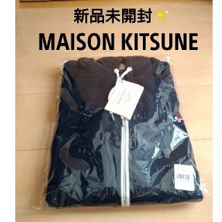 メゾンキツネ(MAISON KITSUNE')の新品未使用✨メゾンキツネ　パーカー　ネイビー　Ｓ　メンズ　レディース(パーカー)