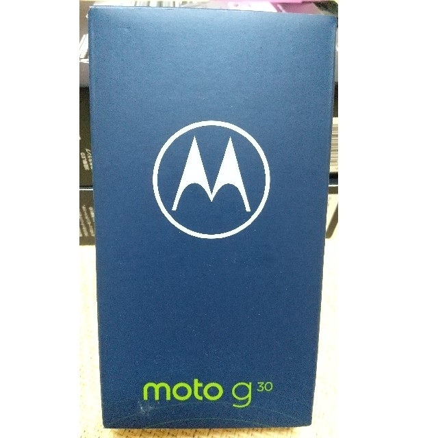 Motorola(モトローラ)のMOTOROLA　moto g30【ダークパール】 スマホ/家電/カメラのスマートフォン/携帯電話(スマートフォン本体)の商品写真