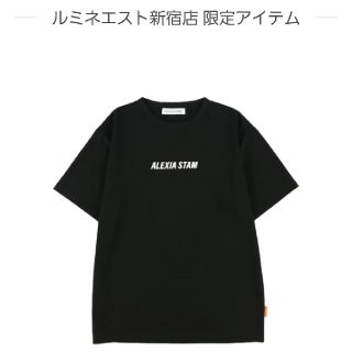 アリシアスタン  伊勢丹POPUP限定 Tシャツ ブラックロゴ