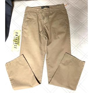 アメリカンイーグル(American Eagle)のアメリカンイーグル チノパンツ スリム ベージュ　ウエスト29レングス32(チノパン)