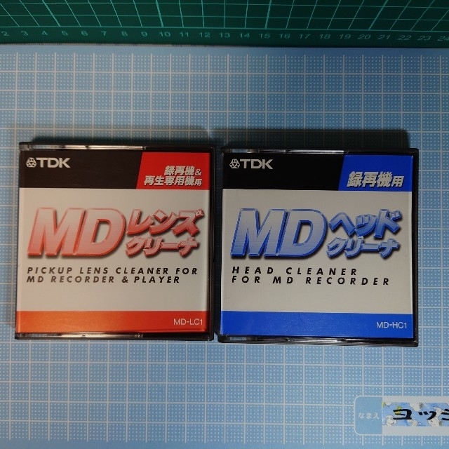 TDK(ティーディーケイ)のＴＤＫ  ＭＤ レンズ＆ヘッドクリーナー  (２本セット) スマホ/家電/カメラのオーディオ機器(その他)の商品写真