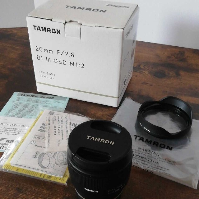 tamronTAMRON 20mm F2.8 SONY Eマウント 美品