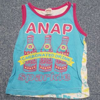 アナップキッズ(ANAP Kids)の★ANAP＊タンクトップ＊水色＊100㎝(Tシャツ/カットソー)