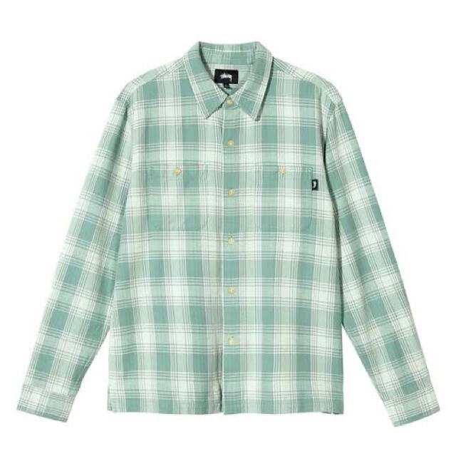 STUSSY Fall 20 Beach Plaid Shirt / Large