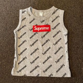 シュプリーム(Supreme)の美品　シュプリーム　supreme キッズ　タンクトップ　サイズ3(タンクトップ/キャミソール)