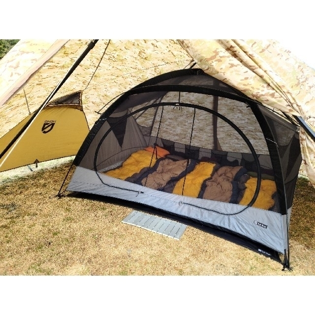 中古】 2ルーム化 NEM0 ヘキサライト6pSE アサシ4P 二又ポールセット