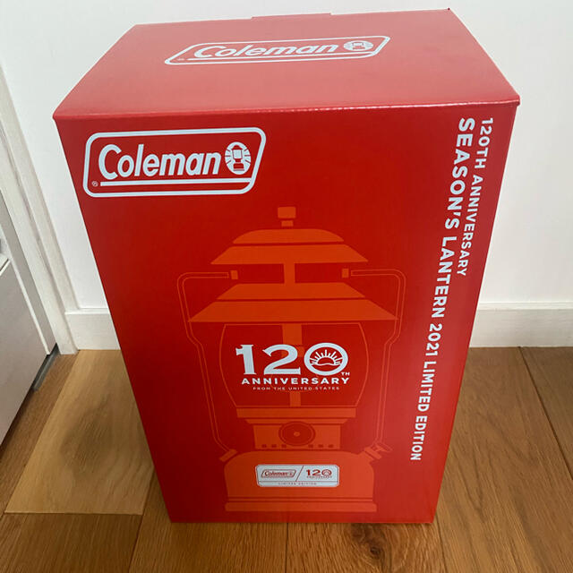 未使用　Coleman シーズンランタン 120周年アニバーサリー