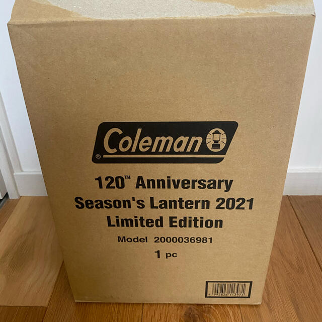 Coleman(コールマン)の未使用　Coleman シーズンランタン 120周年アニバーサリー スポーツ/アウトドアのアウトドア(ライト/ランタン)の商品写真