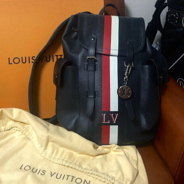 LOUIS VUITTON(ルイヴィトン)の早い者勝ち Louis Vuitton エピ クリストファーPM バックパック メンズのバッグ(バッグパック/リュック)の商品写真