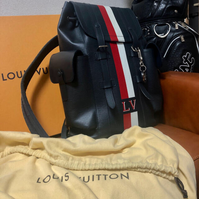 LOUIS VUITTON(ルイヴィトン)の早い者勝ち Louis Vuitton エピ クリストファーPM バックパック メンズのバッグ(バッグパック/リュック)の商品写真