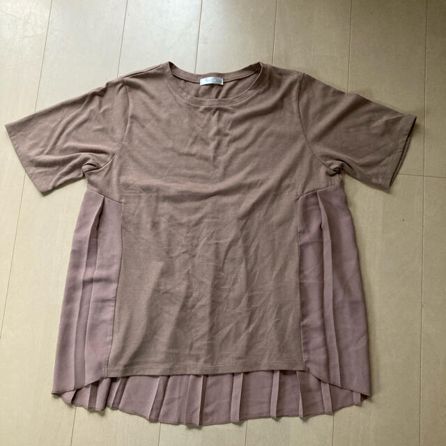 Tシャツ 異素材 レディースのトップス(Tシャツ(半袖/袖なし))の商品写真