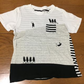 グラニフ(Design Tshirts Store graniph)のグラニフ ビューティフルシャドーTシャツ キッズ130(Tシャツ/カットソー)