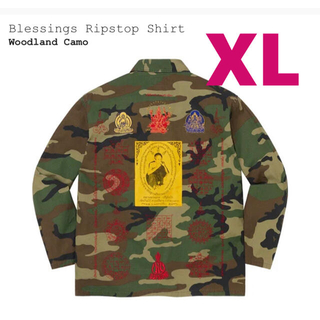 シュプリーム(Supreme)のSupreme Blessings Ripstop Shirt Camo XL(シャツ)