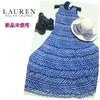 ラルフローレン(Ralph Lauren)の日曜限定価格⭐️新品未使用⭐️RALPH LAUREN⭐️マキシワンピース(ロングワンピース/マキシワンピース)