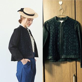 アトリエドゥサボン ノーカラージャケット(レディース)の通販 26点 | l アトリエドゥサボン ノーカラージャケット(レディース)の通販 26点 | l