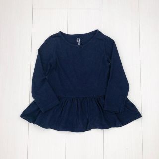 ギャップキッズ(GAP Kids)の美品 チュニック 長袖　100サイズ(Tシャツ/カットソー)