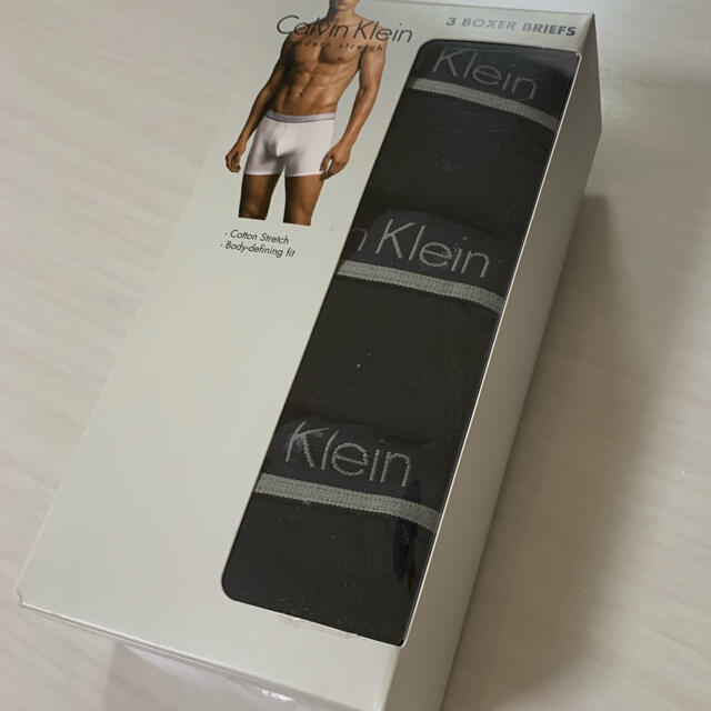 Calvin Klein(カルバンクライン)の☆新品☆カルバンクライン ボクサーパンツ ☆Lサイズ☆3枚セット メンズのアンダーウェア(ボクサーパンツ)の商品写真