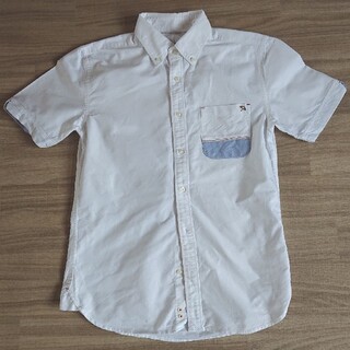 アーノルドパーマー(Arnold Palmer)のアーノルドパーマー メンズ 白シャツ 半袖 綿100%(シャツ)