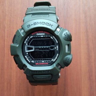 カシオ(CASIO)のG-SHOCK MADMAN G-9000 アーミーグリーン　海外モデル(腕時計(デジタル))