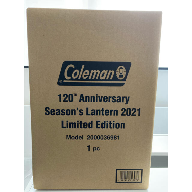 Coleman(コールマン)のコールマン　ランタン　coleman  シーズンズランタン　120th スポーツ/アウトドアのアウトドア(ライト/ランタン)の商品写真