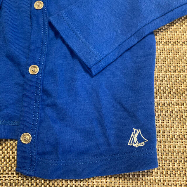 PETIT BATEAU(プチバトー)のプチバトー　カーディガン　67cm キッズ/ベビー/マタニティのベビー服(~85cm)(カーディガン/ボレロ)の商品写真